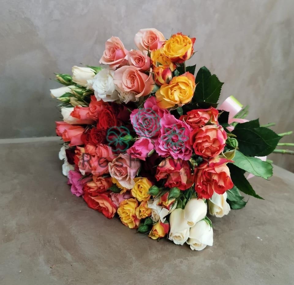 Букет цветов из: Розы в Нововеличковской