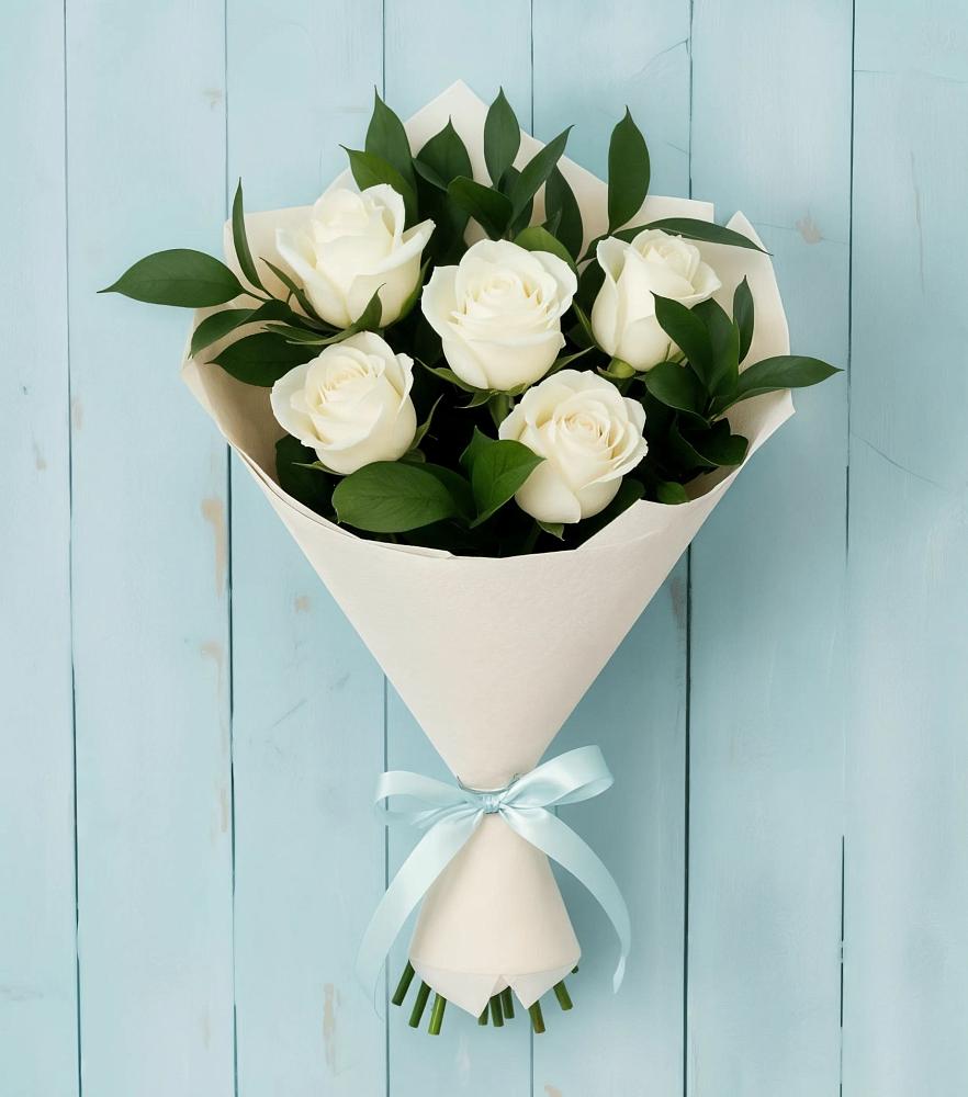 Букет цветов из: Розы в Нововеличковской