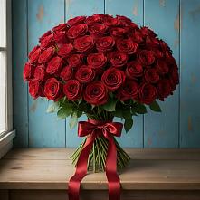 Букет Красные розы Блэк Меджик в Нововеличковской