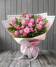 Букет Розовый кустик в Нововеличковской