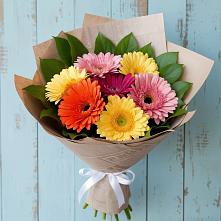 Букет цветов из:  Герберы #REPLACE_PRED# Нововеличковской