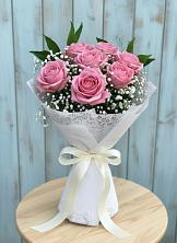 Букет цветов из:  Розы в Нововеличковской