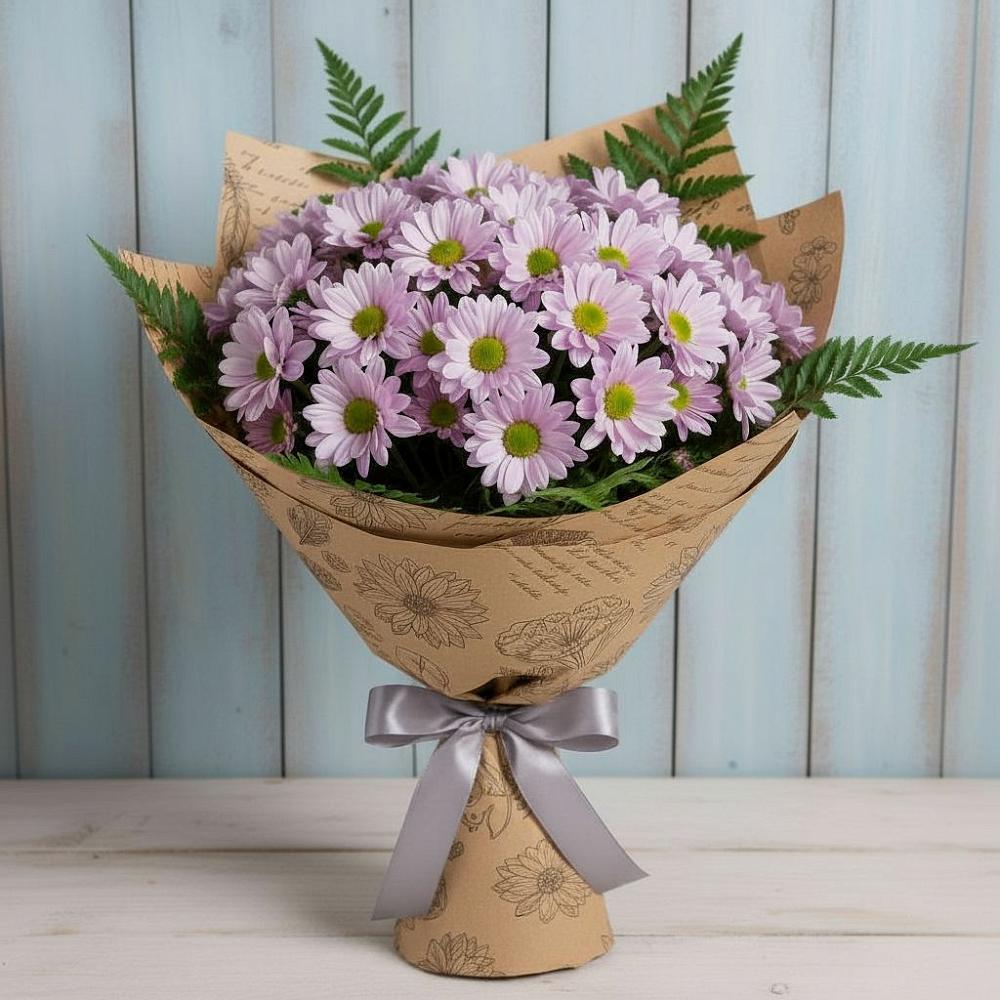 Букет цветов из: Хризантемы в Нововеличковской