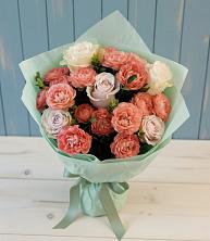 Букет цветов из:  Розы в Нововеличковской