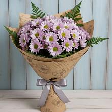 Букет цветов из:  Хризантемы в Нововеличковской