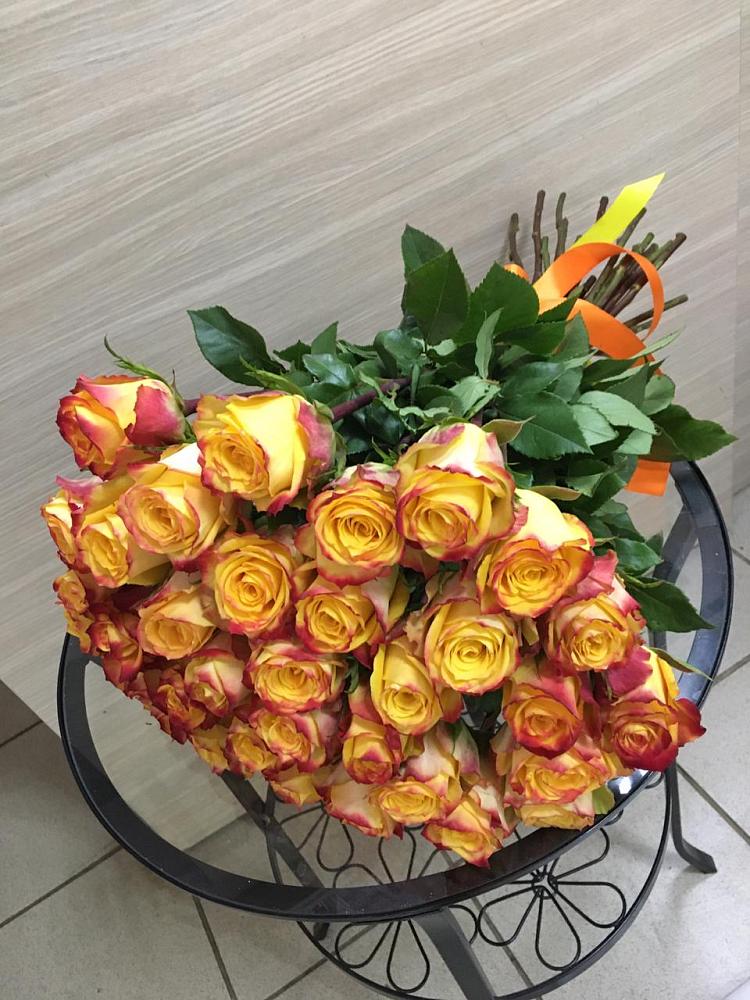 Букет Желтые розы в Нововеличковской