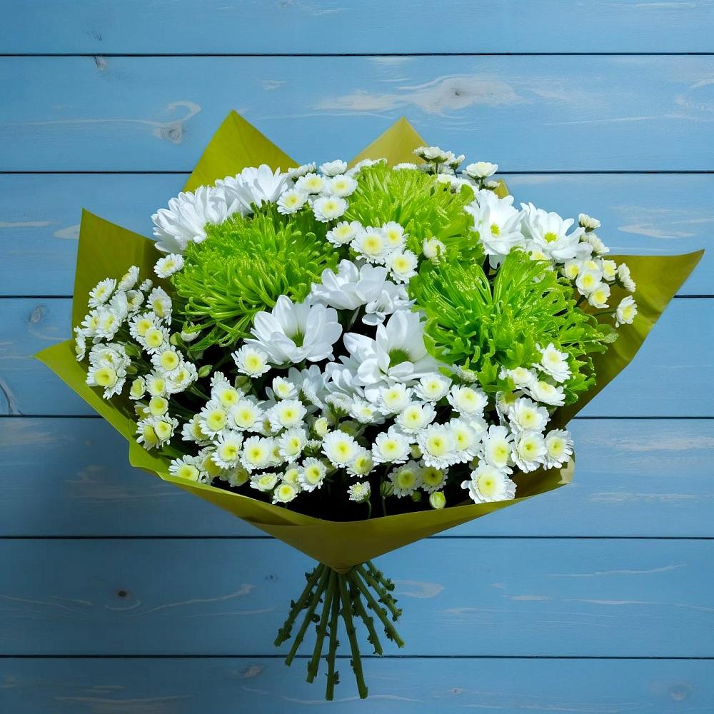 Букет цветов из: Хризантемы в Нововеличковской