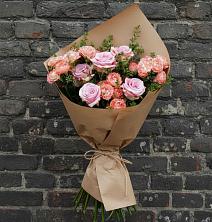 Букет цветов из:  Розы в Нововеличковской