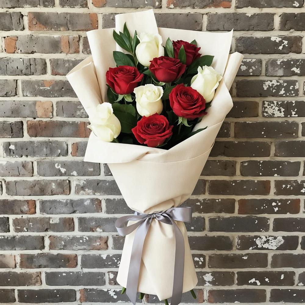 Букет цветов из: Розы в Нововеличковской