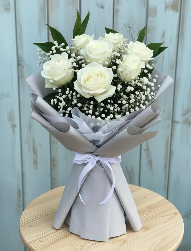 Букет цветов из: Розы в Нововеличковской