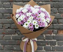 Букет цветов из:  Хризантемы #REPLACE_PRED# Нововеличковской