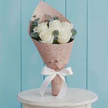 Букет цветов из:  Розы в Нововеличковской