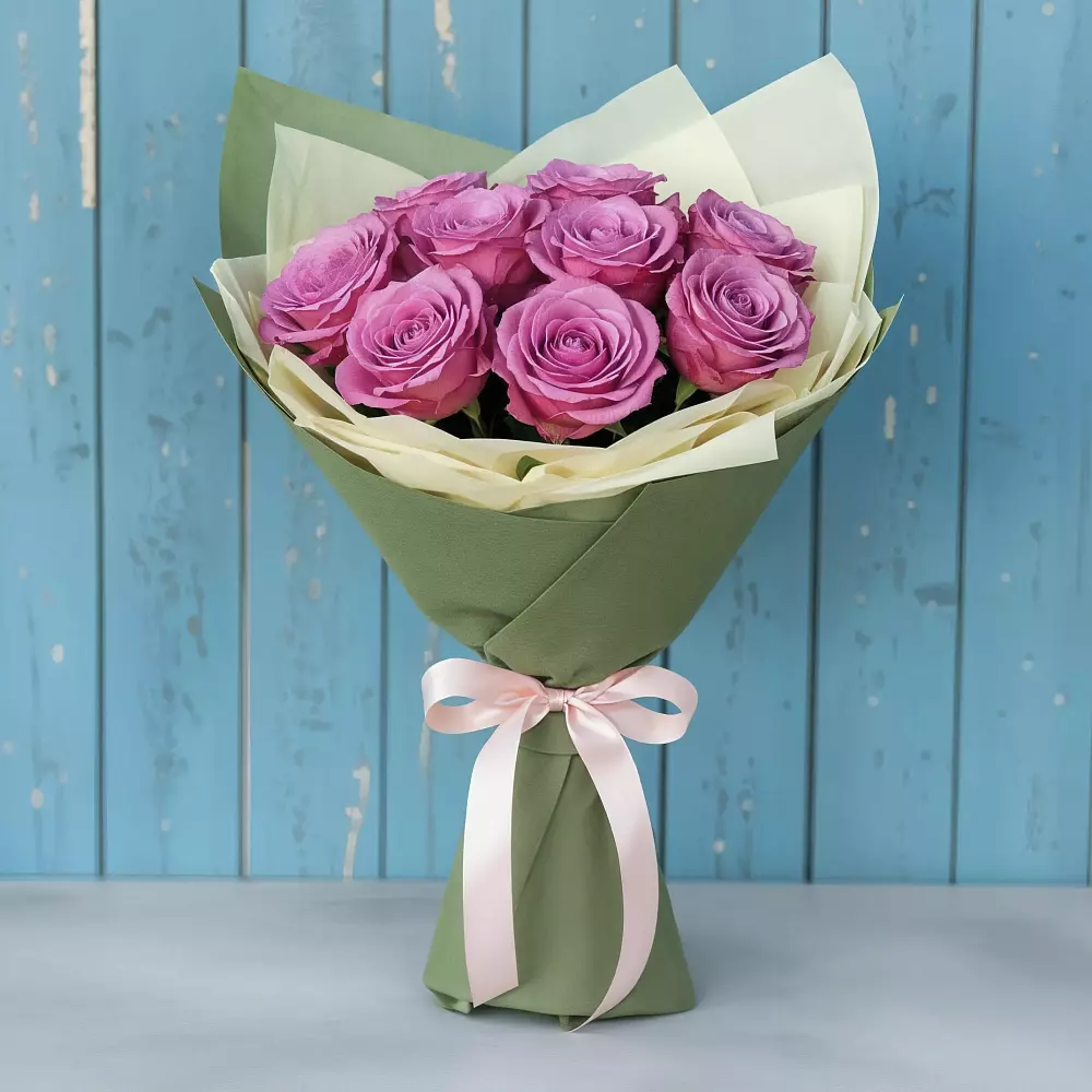 Букет Розы Фёрст Леди в Нововеличковской