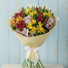 Букет цветов из:  Альстромерии в Нововеличковской