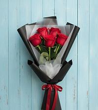 Букет цветов из:  Розы в Нововеличковской