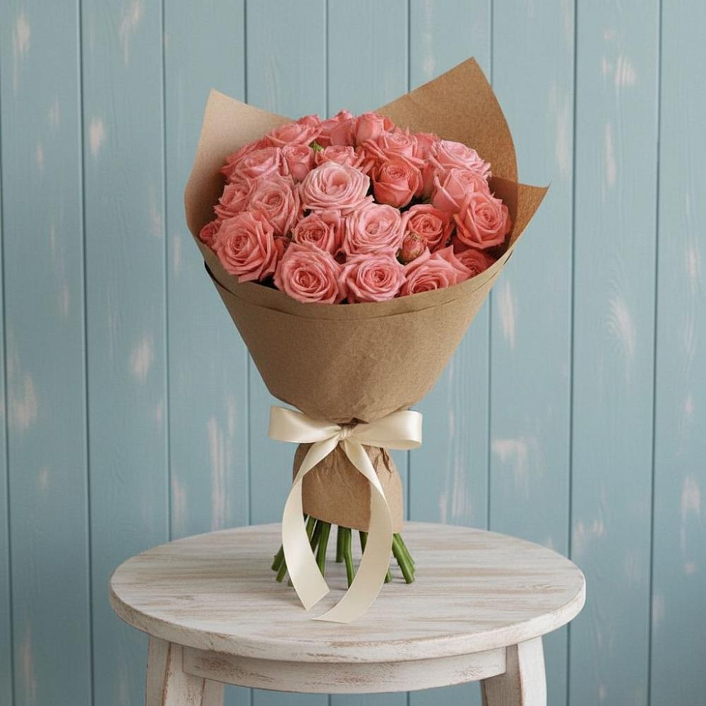 Букет цветов из: Розы в Нововеличковской