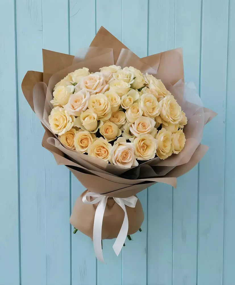 Букет Кремовое облако в Нововеличковской