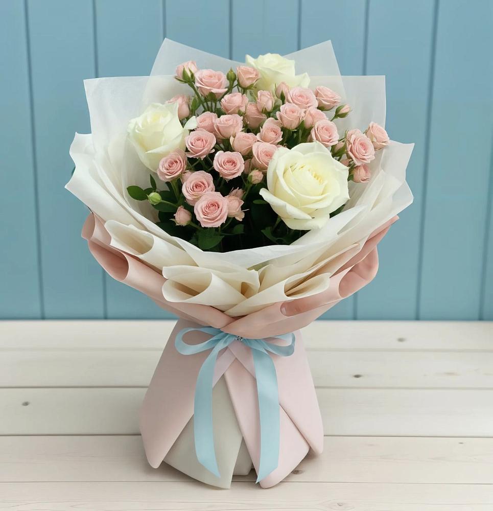 Букет цветов из: Розы в Нововеличковской