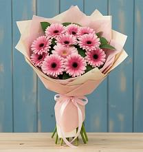 Букет цветов из:  Герберы в Нововеличковской