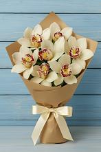 Букет цветов из:  Орхидеи и Розы в Нововеличковской