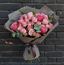 Букет цветов из:  Розы в Нововеличковской