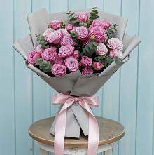Букет цветов из:  Розы в Нововеличковской